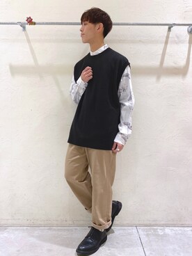 ぜっきーさん（メンズ・165cm）の冬コーディネート