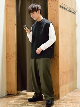 ぜっきーさん（メンズ・165cm）の春コーディネート