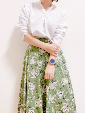 a y a ✺ ig30万人さん（レディース・155cm）の春コーディネート