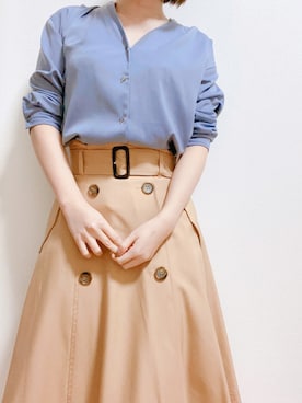 a y a ✺ ig30万人さん(レディース・155cm)の春コーディネート