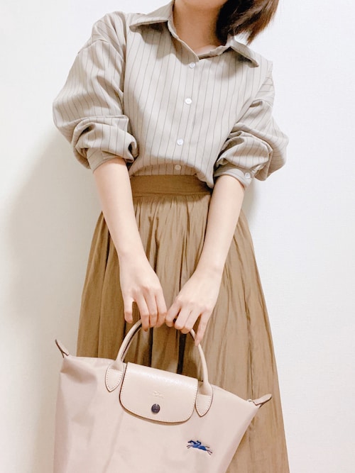 a y a ig30万人|LONGCHAMPのハンドバッグを使ったコーディネート - WEAR