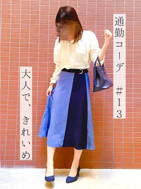 「Emilyan（エミリアン）のアイテム」を使った、a y a ✺ ig30万人さん（レディース・155cm）の冬コーディネート