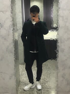 「puma x stampd」｜とーるさん（メンズ・171cm）の冬コーディネート