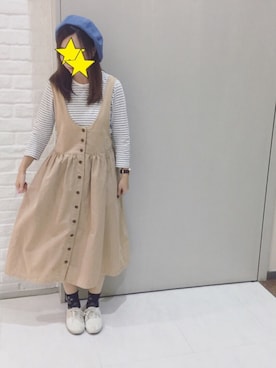 「ehka sopo（エヘカソポ）のアイテム」を使った、ちぃさん（レディース・158cm）の夏コーディネート