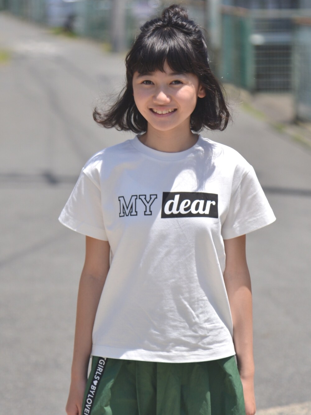 Miyuさんの「サイドファスナー半袖Tシャツ（by loveit）」を使ったコーディネート