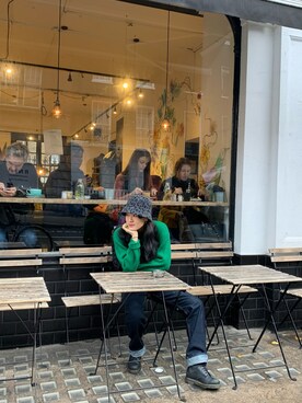 「YMC（ワイエムシー）のアイテム」を使った、シュンジさん（レディース・172cm）の春コーディネート