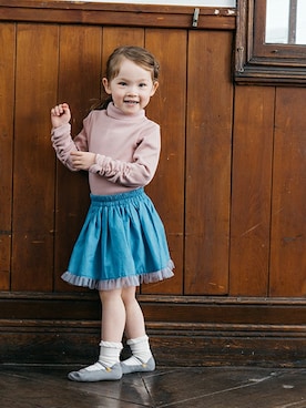 「panpantutu（パンパンチュチュ）のアイテム」を使った、panpantutu代官山店さん（キッズ・100cm）の秋コーディネート