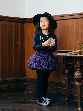 「panpantutu（パンパンチュチュ）のアイテム」を使った、panpantutu代官山店さん（キッズ・110cm）の秋コーディネート