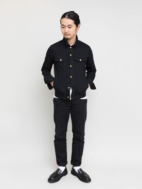 「WEGO（ウィゴー）のアイテム（デニムジャケット）」を使った、fukusima613さん（メンズ・175cm）の秋コーディネート