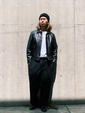 Schott/ショット/120US NAKED COW G-JACKETを使った人気ファッション