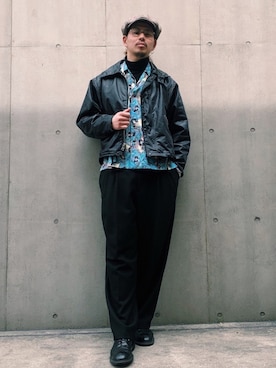 ミチさん（メンズ・182cm）の春コーディネート