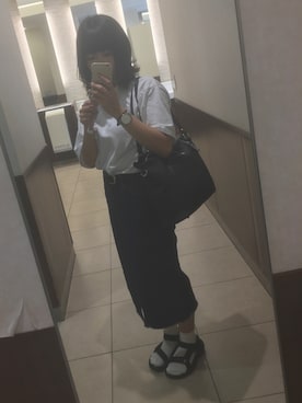 UKIさん（レディース・155cm）の夏コーディネート