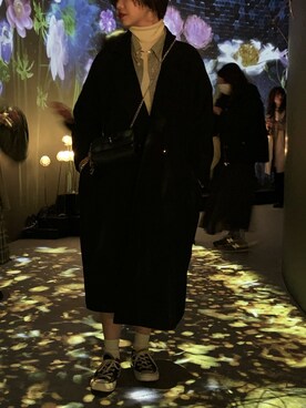 UKIさん（レディース・155cm）の冬コーディネート