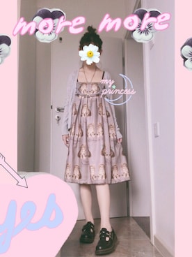 「アイテム（ステンカラーコート、シルバー系）」を使った、*｡♩riri♩｡*さん（レディース・153cm）の秋コーディネート