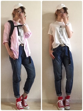 ピザ子@ゆるーく更新さん（レディース・167cm）の夏コーディネート