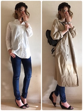 「GYDA（ジェイダ）のアイテム」を使った、ピザ子@ゆるーく更新さん（レディース・167cm・30代）の夏コーディネート