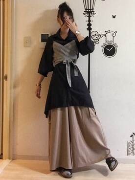 ピザ子@ゆるーく更新さんの（韓国ファッション #K | カンコクファッションシャープケイ）を使ったコーディネート