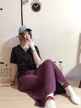 ピザ子@ゆるーく更新さん（レディース・167cm）の春コーディネート