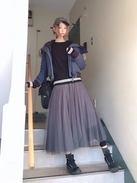 ピザ子@ゆるーく更新さん（レディース・167cm）の冬コーディネート