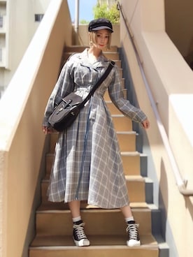 ピザ子@ゆるーく更新さん（レディース・167cm）の春コーディネート