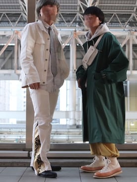 「アイテム（フォーマルスーツ/小物）」を使った、Kengoさん（メンズ・170cm・10代）の秋コーディネート