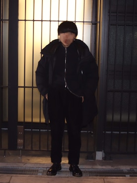 「u170」｜「アイテム（ダウンジャケット/コート）」を使った、Kengoさん（メンズ・170cm）の秋コーディネート