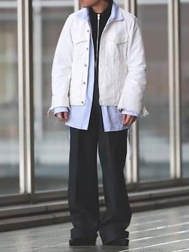 「u170」｜「アイテム（ジャケット/アウター）」を使った、Kengoさん（メンズ・170cm）の冬コーディネート