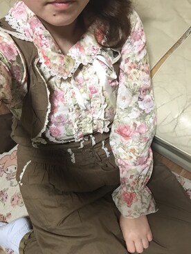 「axes femme（アクシーズファム）のアイテム（オールインワン・サロペット）」を使った、マトリョーシカさん（レディース・151cm）の春コーディネート