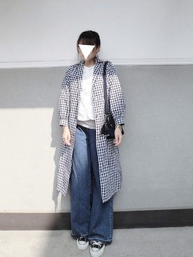 「BRADY」｜「アイテム（アクセサリー）」を使った、midoriさん（レディース・168cm）の春コーディネート