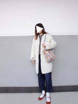 「eiπe （イーペ）のアイテム（バッグ）」を使った、midoriさん（レディース・168cm）の秋コーディネート