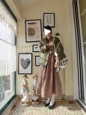 midoriさん（レディース・168cm）の秋コーディネート