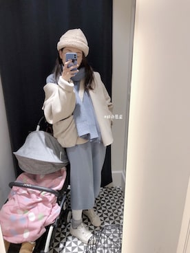 midoriさん（レディース・168cm）の冬コーディネート