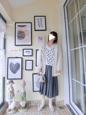 「relacher（ルラシェ）のアイテム」を使った、midoriさん（レディース・168cm）の春コーディネート