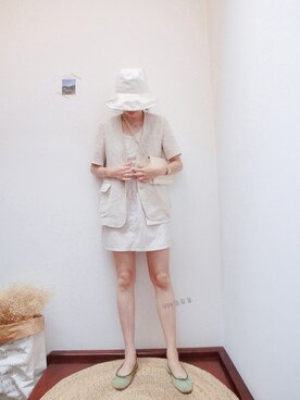 midoriさん（レディース・168cm）の夏コーディネート