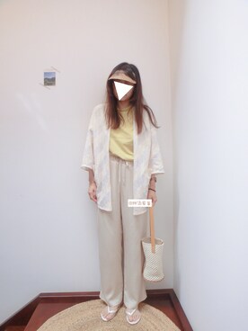 midoriさん（レディース・168cm）の夏コーディネート