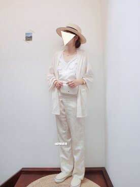 midoriさん（レディース・168cm）の夏コーディネート