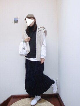 「IamI in fact…」｜midoriさん（レディース・168cm）の冬コーディネート