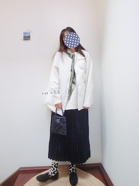 「IamI in fact…」｜midoriさん（レディース・168cm）の冬コーディネート
