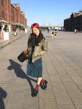 akaneさん（レディース・164cm）の春コーディネート