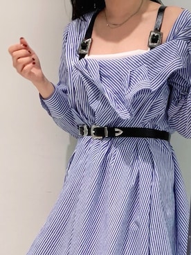 「TOGA PULLA（トーガ　プルラ）のアイテム（ワンピース/ドレス）」を使った、tamagodepatoさん（レディース・163cm）の春コーディネート