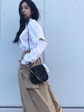 「soe（ソーイ）のアイテム」を使った、tamagodepatoさん（レディース・163cm）の春コーディネート
