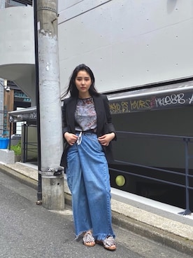 「soe（ソーイ）のアイテム」を使った、tamagodepatoさん（レディース・163cm）の春コーディネート