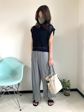 おかゆちゃんさん（レディース・165cm）の夏コーディネート