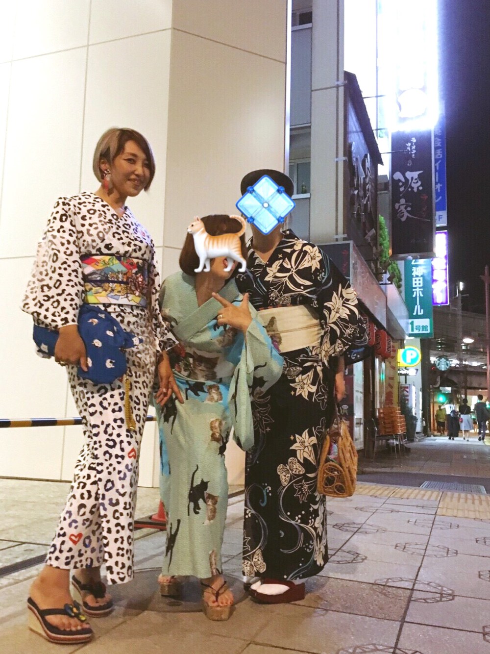 「浴衣、和装、ハイカロリイオトメ、CHOKO、ばらいろbyハセガワアヤ、ポワソンドール、モダン」｜「ばらいろbyハセガワ・アヤのアイテム（浴衣、ホワイト系）」を使った、CHOKOさん（レディース・167cm）の秋コーディネートの1枚目の写真