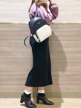 &chouette（アンドシュエット）さん（レディース・163cm）の春コーディネート