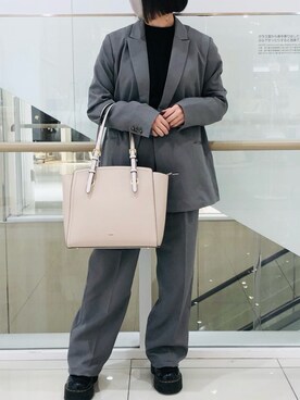 &chouette(アンドシュエット)さん(レディース・160cm)の春コーディネート