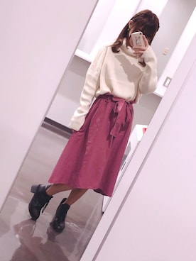 rnrnmnm1235さん（レディース・153cm）の秋コーディネート