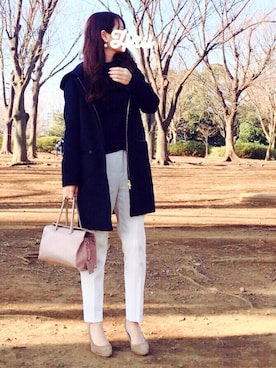haushinkaさん（レディース・157cm）の冬コーディネート