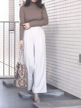 haushinkaさん（レディース・157cm）の冬コーディネート