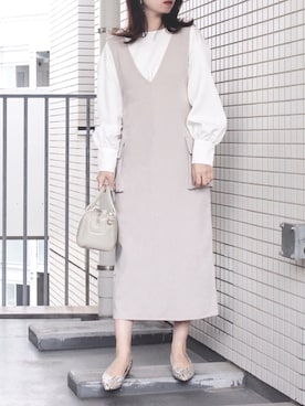 haushinkaさん（レディース・157cm）の春コーディネート